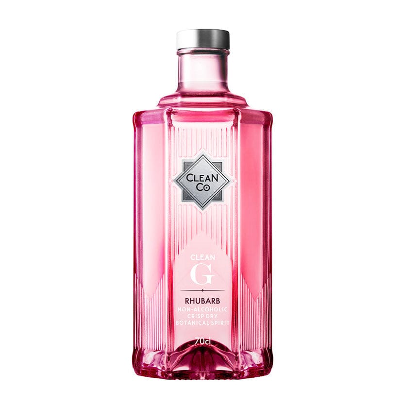 CleanCo Rhubarb Gin AwardWinning Alcohol Free Spirit The Chiller