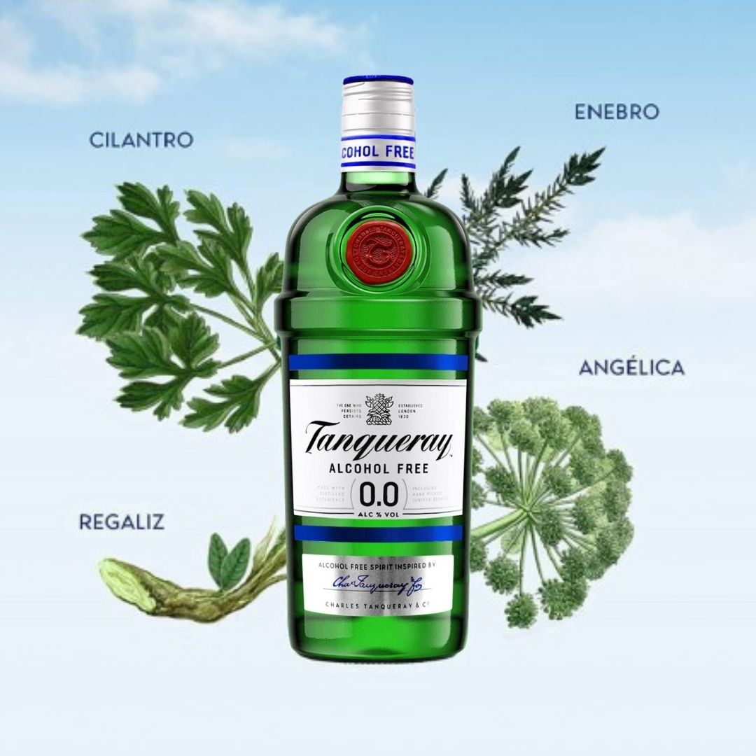 Tanqueray 0% Alcohol-Free Gin with Zero Alcohol – The Chiller